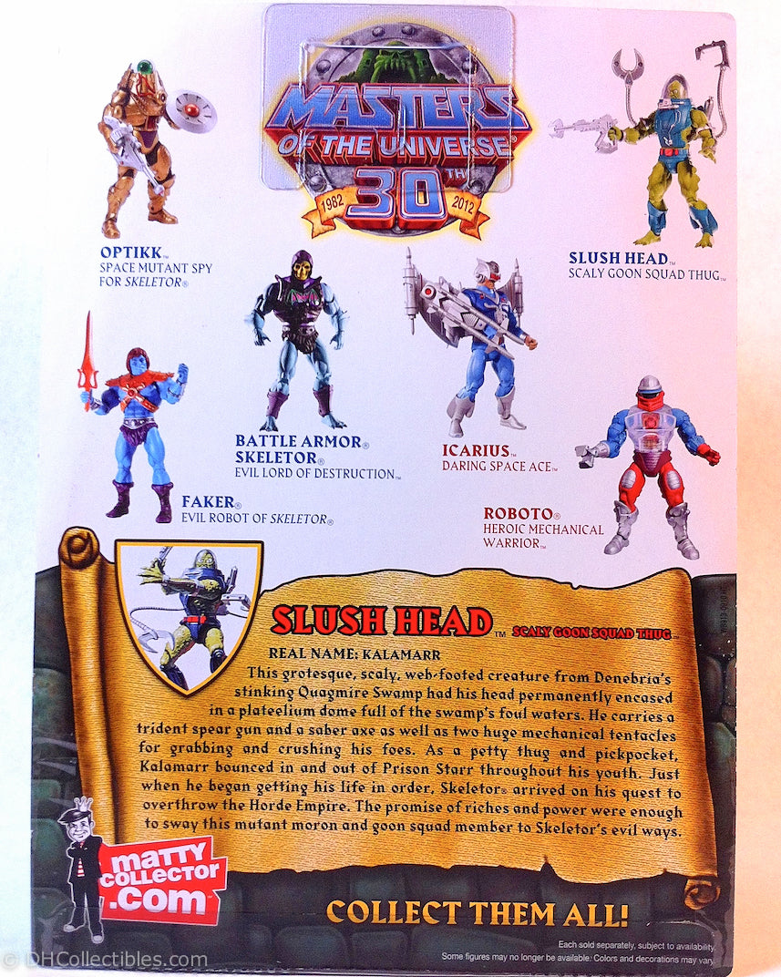 2011 Masters of the Universe Classics Slush Head Action Figure