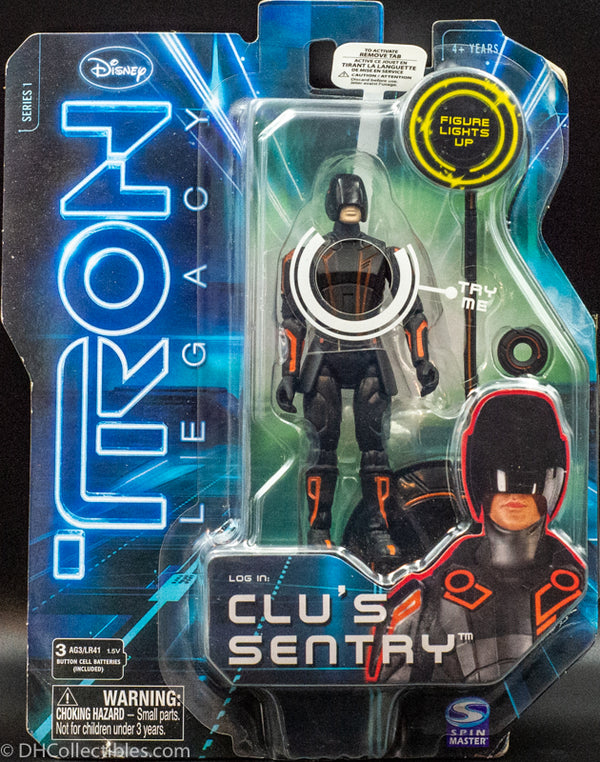 2010 Spin Master Tron Legacy Series 1 Clu's Sentry Action Figure