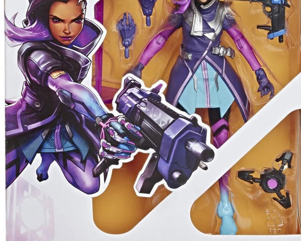 2017 Hasbro Overwatch Ultimates Sombra 6 Inch Action Figure