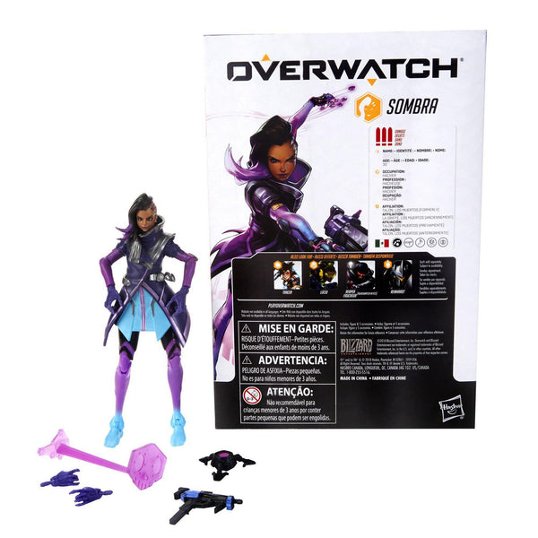 2017 Hasbro Overwatch Ultimates Sombra 6 Inch Action Figure