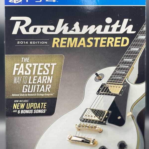 2014 Ubisoft Rocksmith Remastered for PS4