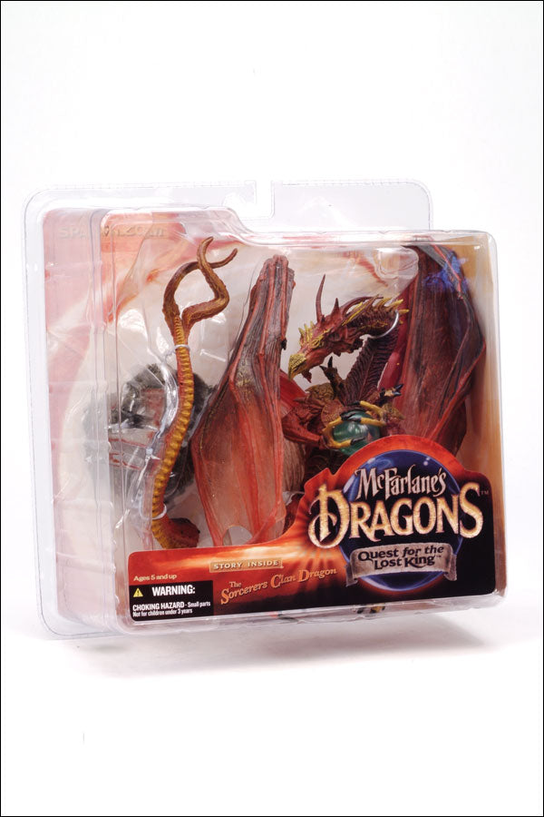 2004 McFarlane's Dragons: Quest for the Lost King - Sorcerers Clan Dragon - Action Figure