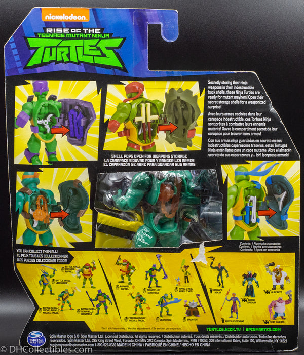 2018 Rise of the Teenage Mutant Ninja Turtles – Battle Shell Michelangelo - Action Figure