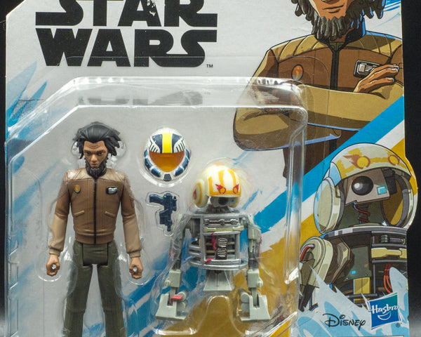 Star Wars Resistance Animated Series Jarek Yeager and Bucket - Action Figure