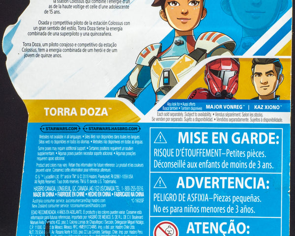 Star Wars Torra Doza Resistance Animated Series  - Action Figure