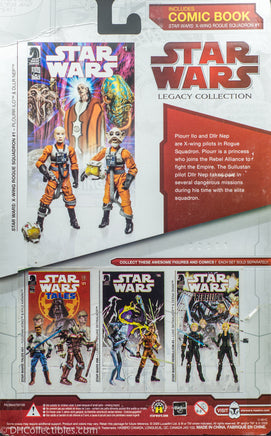 2009 Hasbro Star Wars Comic Packs Plourr Ilo & Dllr Nep Action Figures