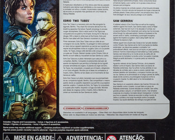 2016 Star Wars: Rogue One Jedha Revolt 4-Pack - Action Figures
