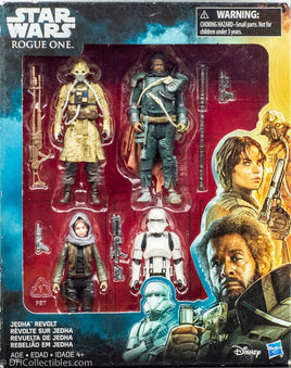 2016 Star Wars: Rogue One Jedha Revolt 4-Pack - Action Figures