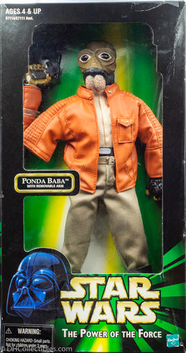 1998 Star Wars Power of The Force 12" Ponda Baba with Removable Arm - Action Figure