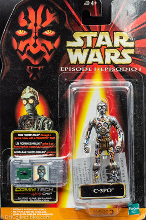 1999 Star Wars Phantom Menace Episode I Basic C-3PO - Action Figure