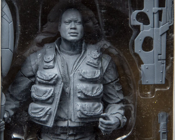 2006 Stargate SG1 Unpainted Teal'C Pre-Production Action Figure - RARE