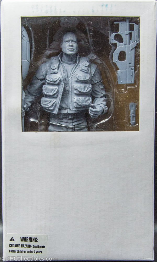2006 Stargate SG1 Unpainted Teal'C Pre-Production Action Figure - RARE