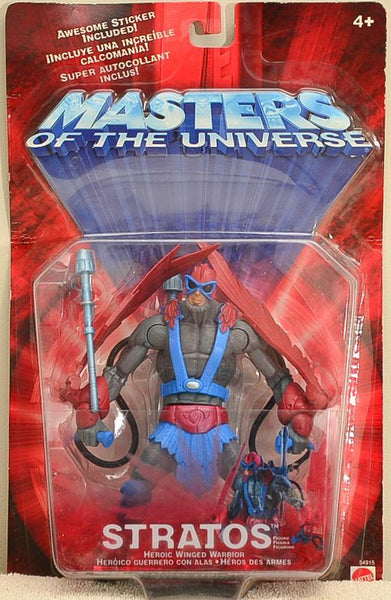 2001 Masters of the Universe Modern Series Stratos -  Action Figure