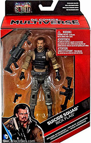 2016 Mattel DC Comics Suicide Squad Rick Flag Action Figure