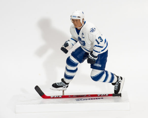 2004 McFarlane NHL Sports Picks Series 9 Mats Sundin Toronto Maple Leafs White Jersey - Loose