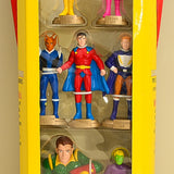 1999 DC Direct  Legion of Super-Heroes Super-Hero Clubhouse - Seven Piece Set