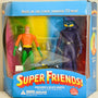 2003 DC Direct Super Friends Aquaman & Black Manta Deluxe Action Figure Set