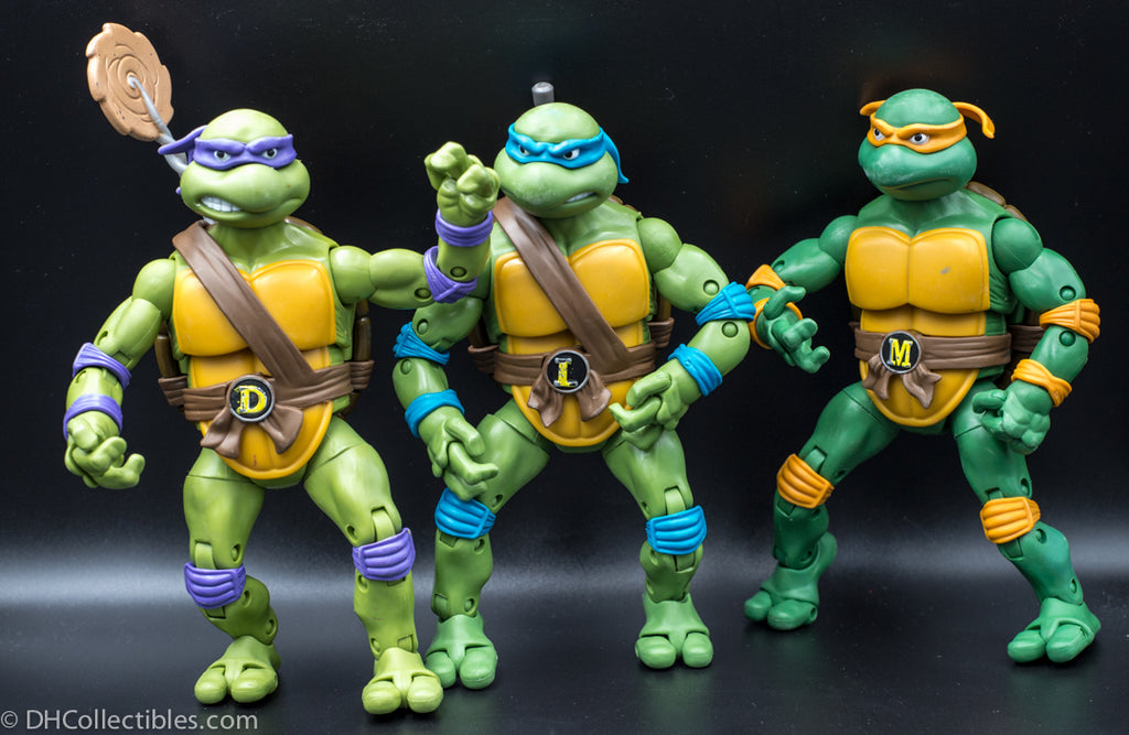 2012 TMNT Classic Collection 3 Figure Set - Loose