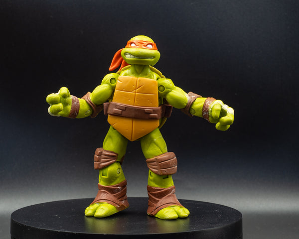 2012 TMNT Michelangelo - 4.5" Action Figure