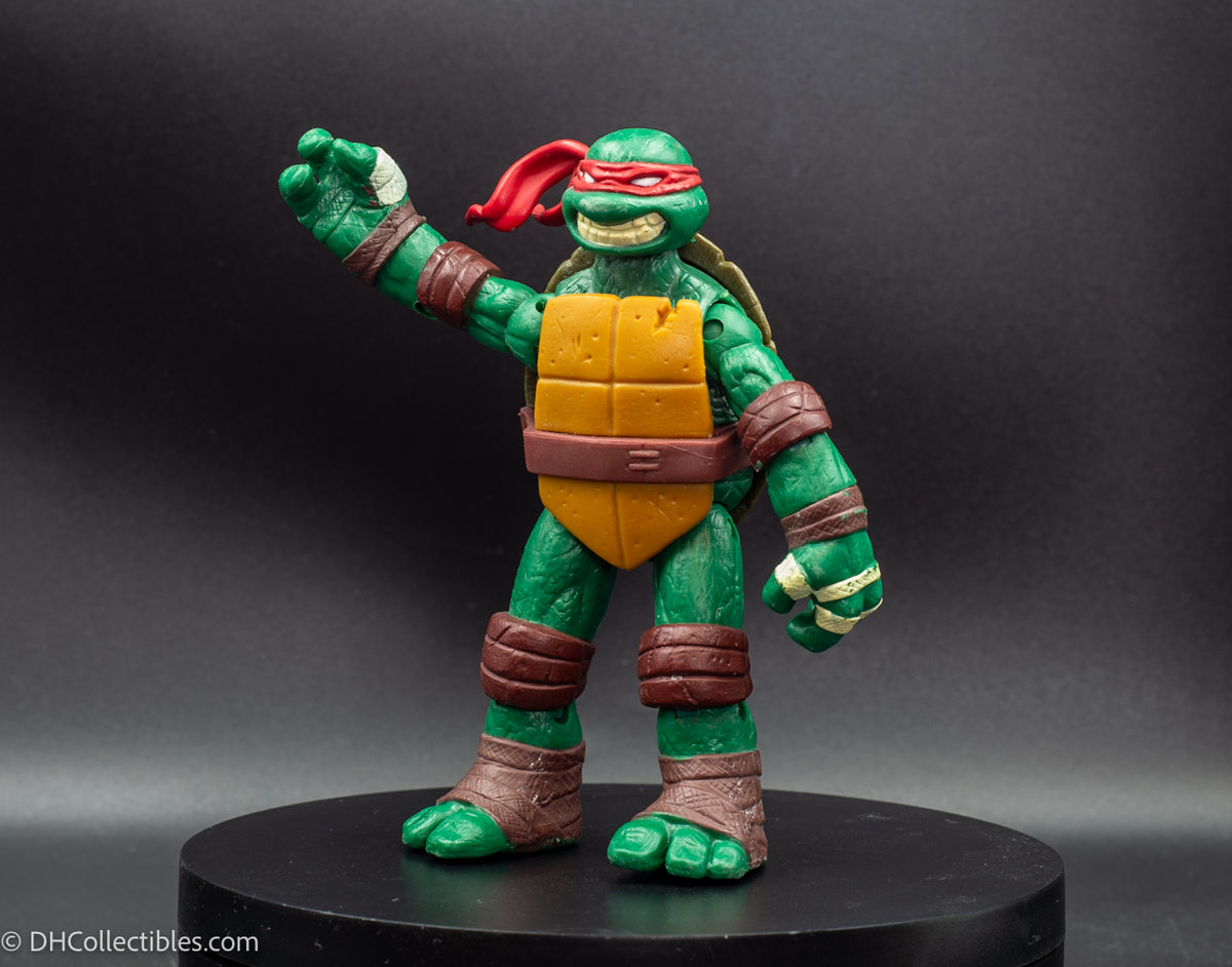 2012 TMNT Raphael Hot Head & Sai Expert - 4.5" Action Figure - Loose
