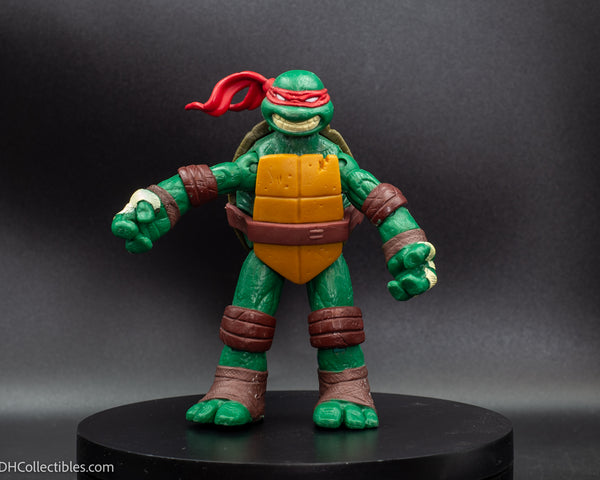 2012 TMNT Raphael Hot Head & Sai Expert - 4.5" Action Figure - Loose