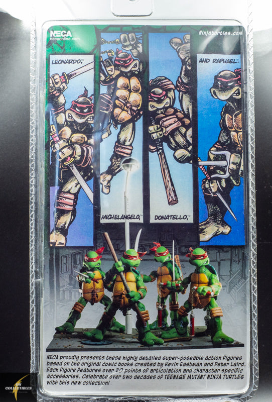 2008 NECA Teenage Mutant Ninja Turtles - Complete set of 4
