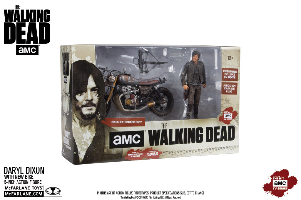 2016 The Walking Dead Daryl Dixon with Motorcycle Action Figure