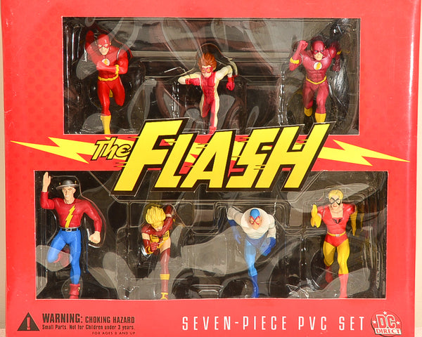2000 DC Direct The Flash - Seven Piece Set