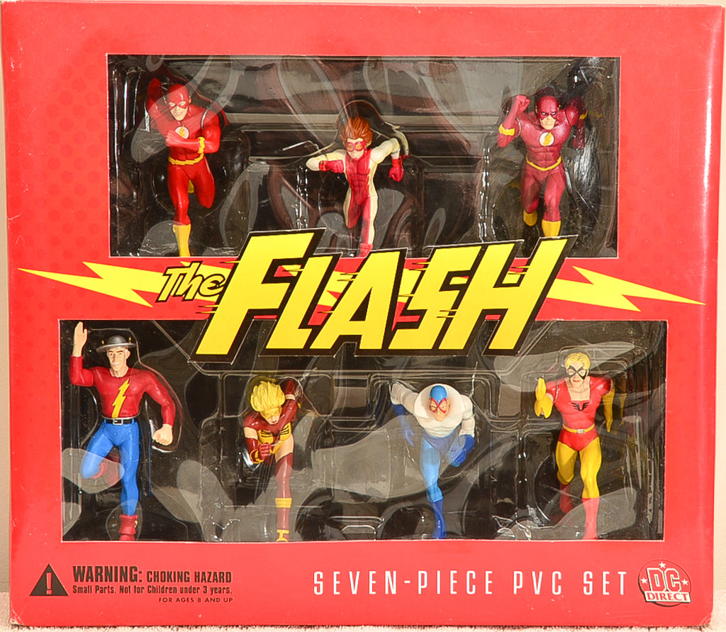2000 DC Direct The Flash - Seven Piece Set