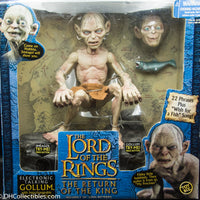 2003 ToyBiz Lord Of The Rings Return Of The King Electronic Talking Gollum Smeagol - Action Figure