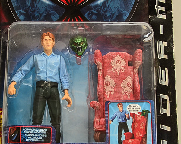 2001 Marvel Entertainment Norman Osborn Spider-Man Series 1 Action Figure