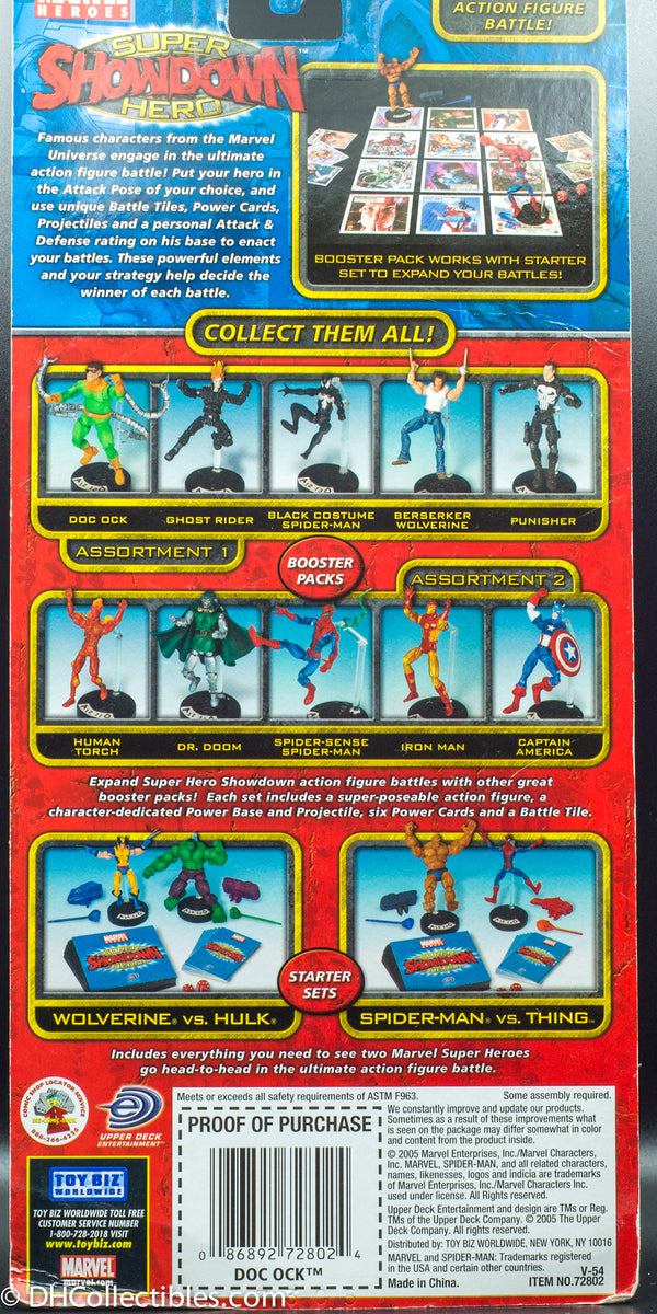 2005 Marvel Heroes Super Hero Showdown Doc Ock Booster Pack - Action Figure