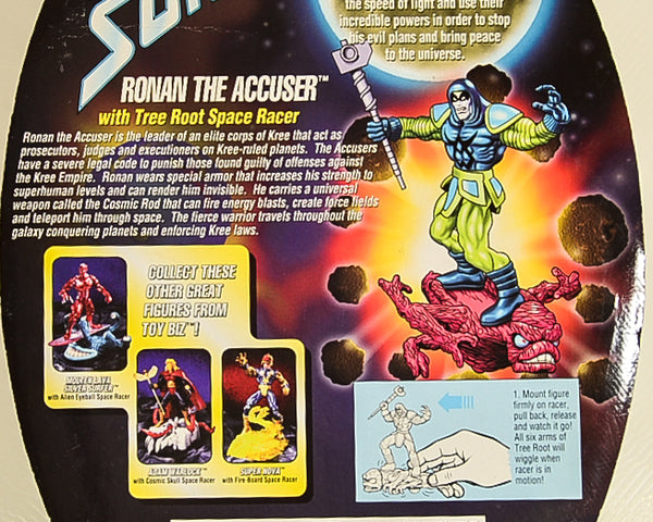 1998 Cosmic Power Space Racers Series 3 Ronan the Accuser