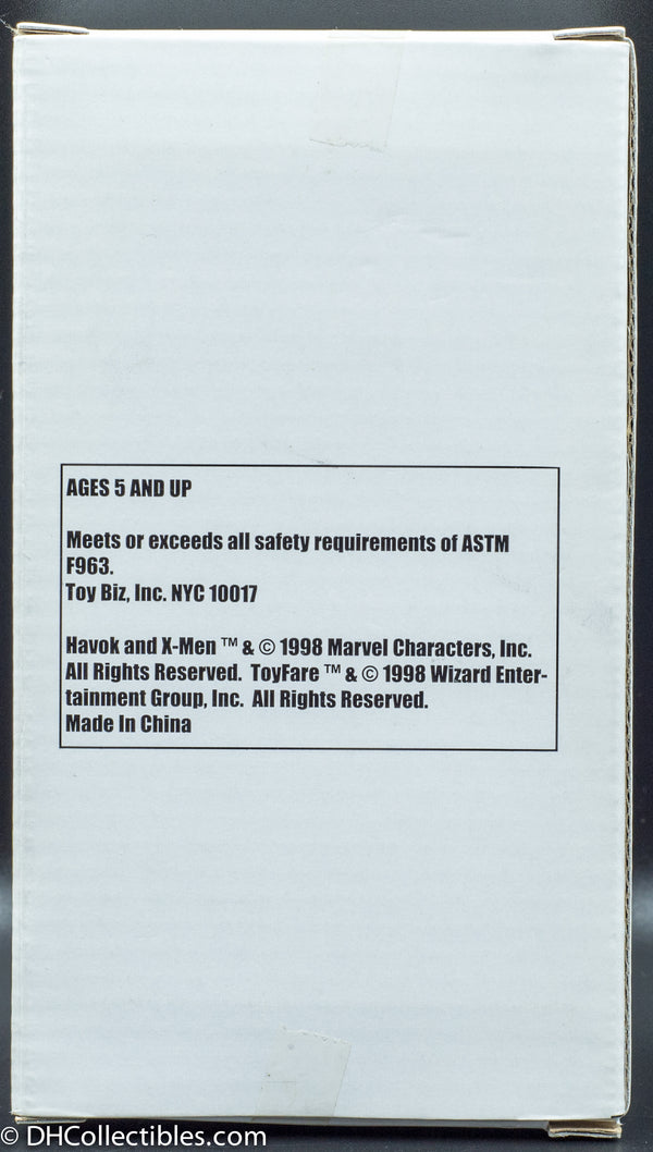 1998 Toy Biz X-Men Havok ToyFare Exclusive 5" Action Figure