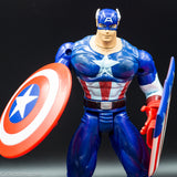 1999 Toy Biz Marvel vs Capcom Captain America Action Figure - Loose