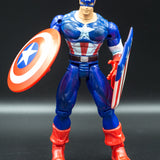 1999 Toy Biz Marvel vs Capcom Captain America Action Figure - Loose