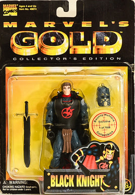 1999 Toy Biz Marvel's Gold Collector's Edition Black Knight Action Figure RARE