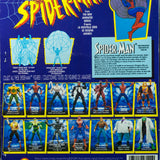 1994 Toy Biz Spider-Man The Animated Series Spiderman with Web Parachute - Action Figure