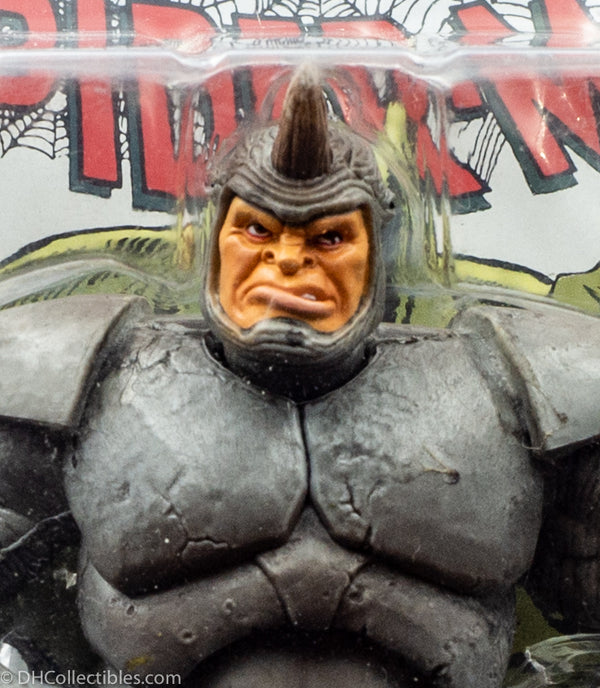 2001 ToyBiz Marvel Legends Series II Spider-Man Classics  Rhino & Comic Book