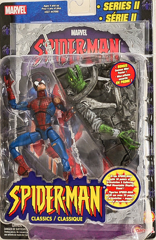 2001 Toy Biz Marvel Battle Ravaged Spider-Man Mini-Poster Variant Action Figure
