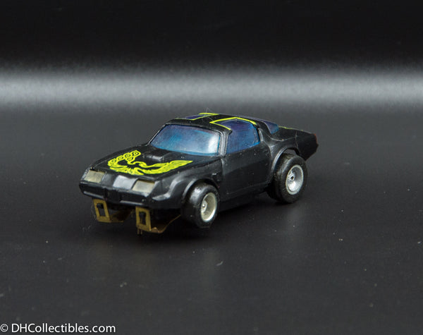 USED GATA HO Black w/ Yellow Firebird Trans Am Slot Car