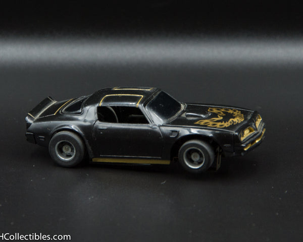 USED Tyco HO Black w/ Gold Firebird Trans Am Slot Car