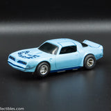 USED Tyco HO Blue w/ Blue Firebird Trans Am Slot Car
