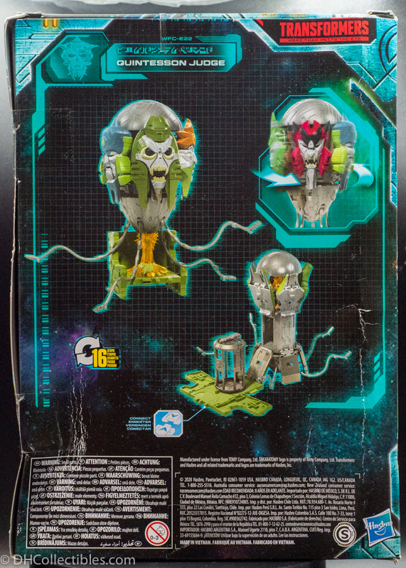 2020 Hasbro Transformers Generations War for Cybertron Voyager WFC-E22 Quintesson Judge