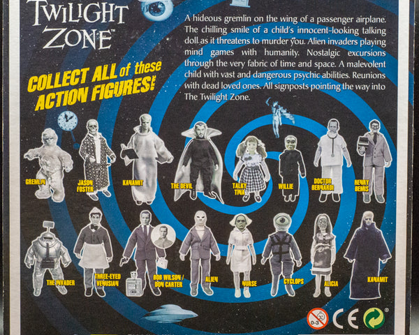 Bif Bang Pow! THE TWILIGHT ZONE Cyclops from Episode 155 "The Fear" - Action Figure