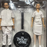 2002 TV Land Special Edition The Twilight Zone - Episode 42 - The Doctor & The Nurse 12 inch Action Figure 2-Pack