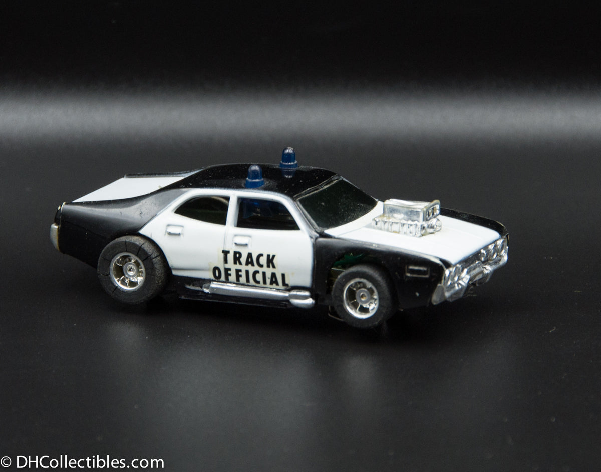 USED Tyco HO Black w/ White Track Official Slot Car