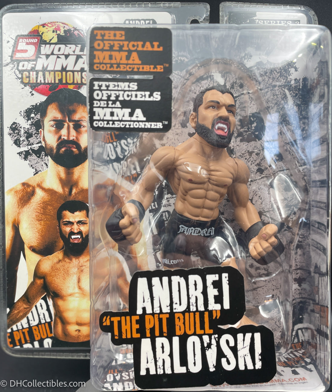 2009 World of MMA Champions Series 3 Round 5 Andrei "The Pit Bull" Arlovski - Action Figure DH Collectibles