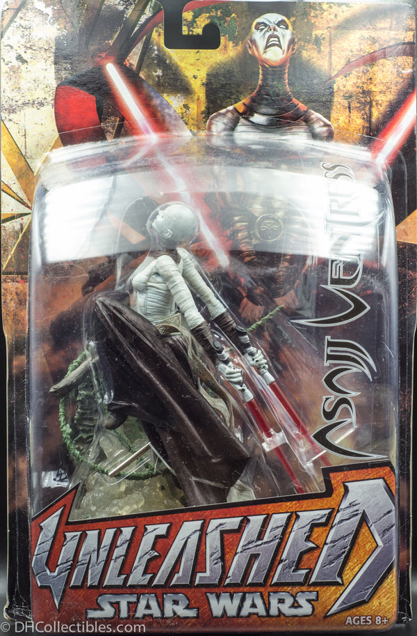 2005 Star Wars Revenge of the Sith Unleashed: Asajj Ventress - Action Figure