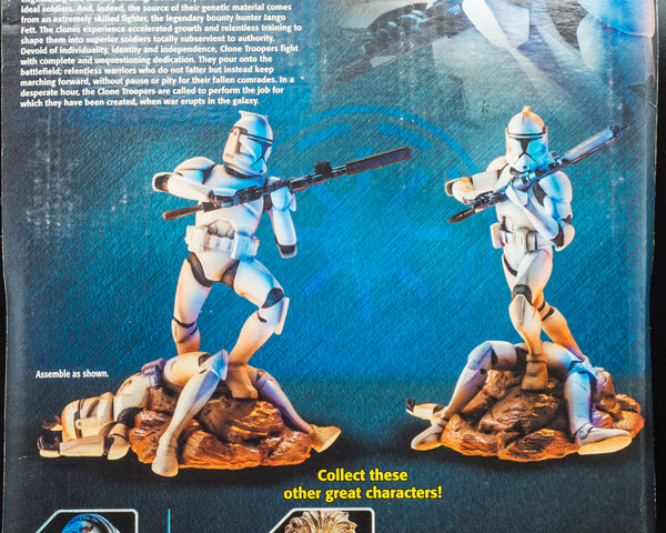 2004 Star Wars Unleashed Clone Trooper - Action Figure